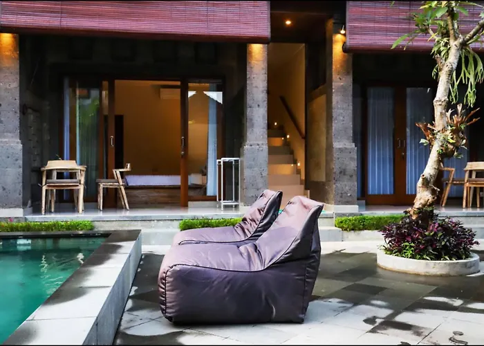Harmony House 8: Rice Field View 2 Min Center 3* ウブド